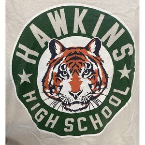 Netflix STRANGER THINGS Hawkins High School ringer T Shirt size XS NWOT